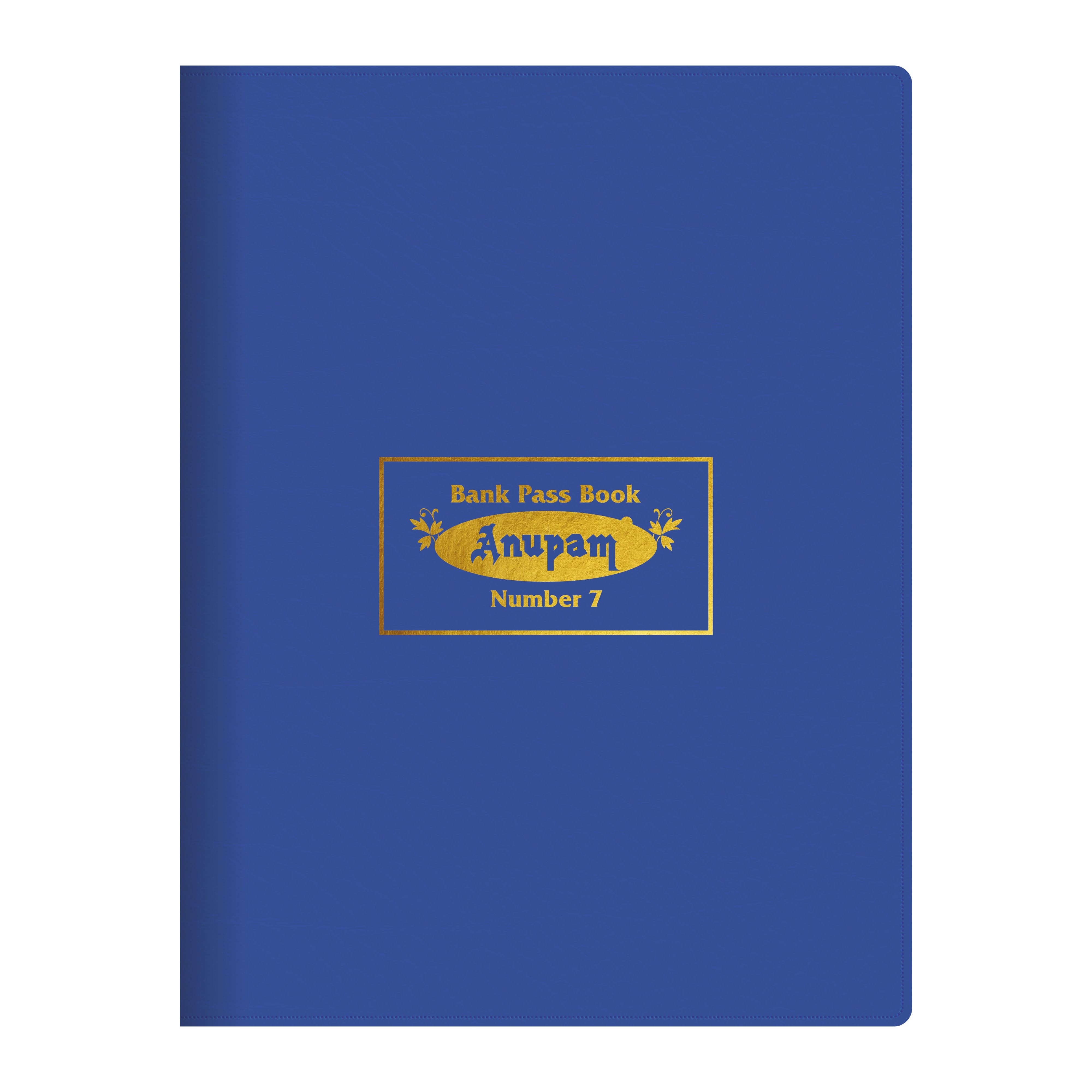 Anupam Bank pass book -premium robust material-hardbound and PVC variants- 80 GSM